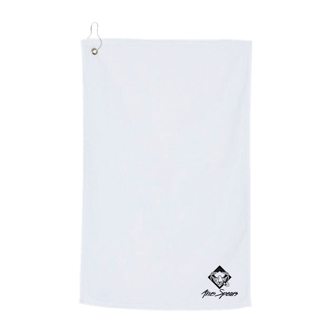 Aries Spears Icon Logo Golf Towel
