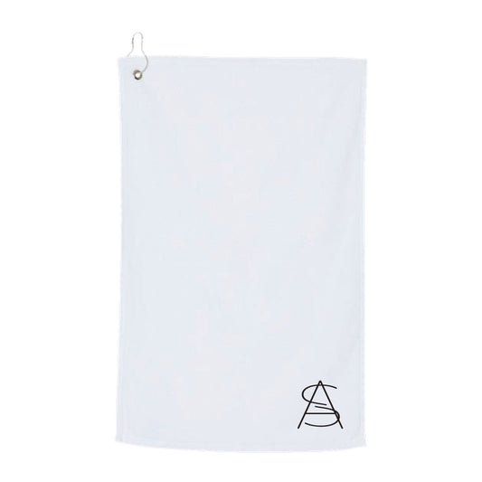 Aries Spears Monogram Logo Golf Towel